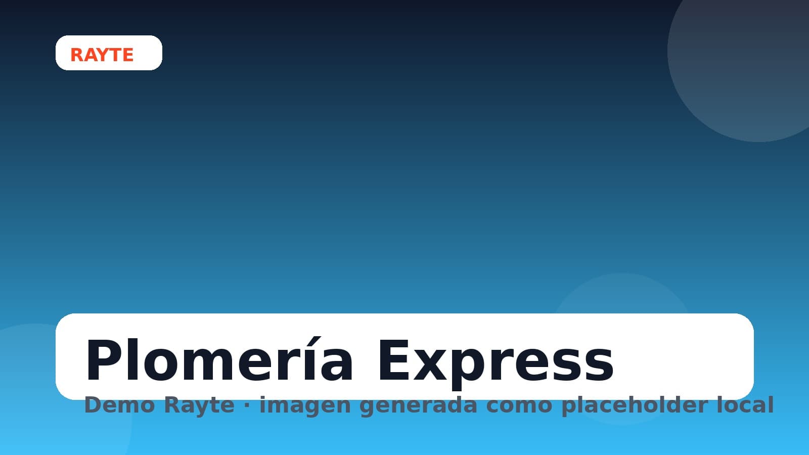 Plomería Express
