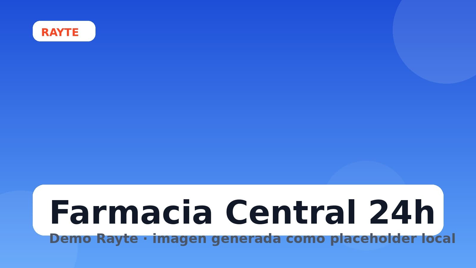 Farmacia Central 24h