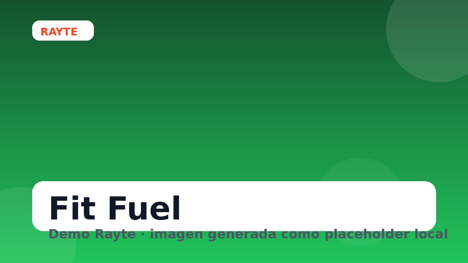 Fit Fuel