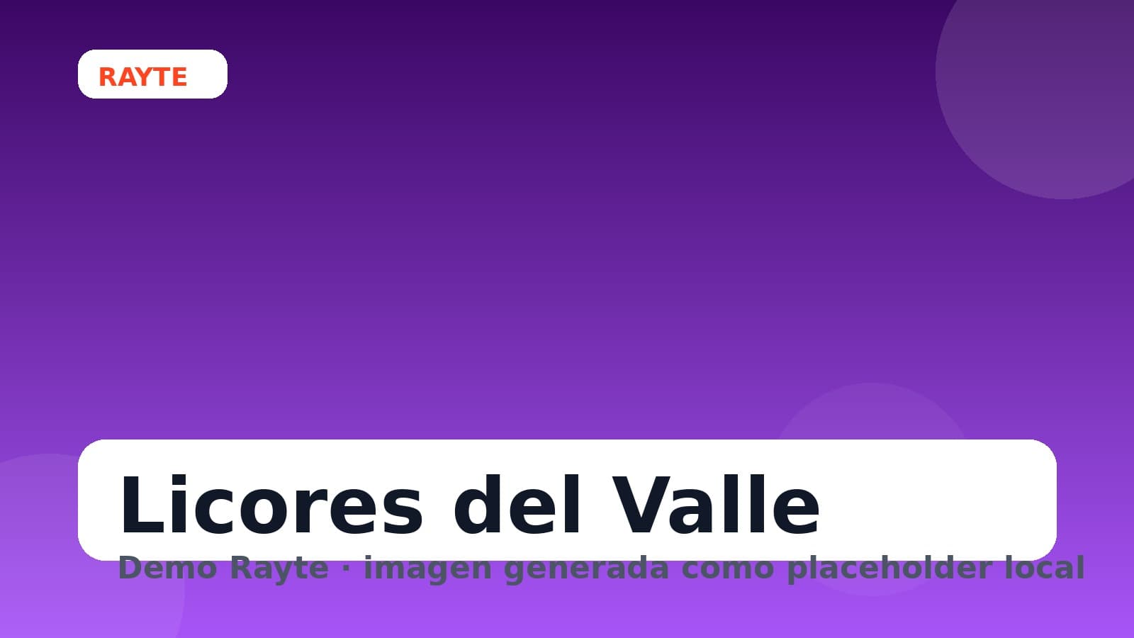 Licores del Valle
