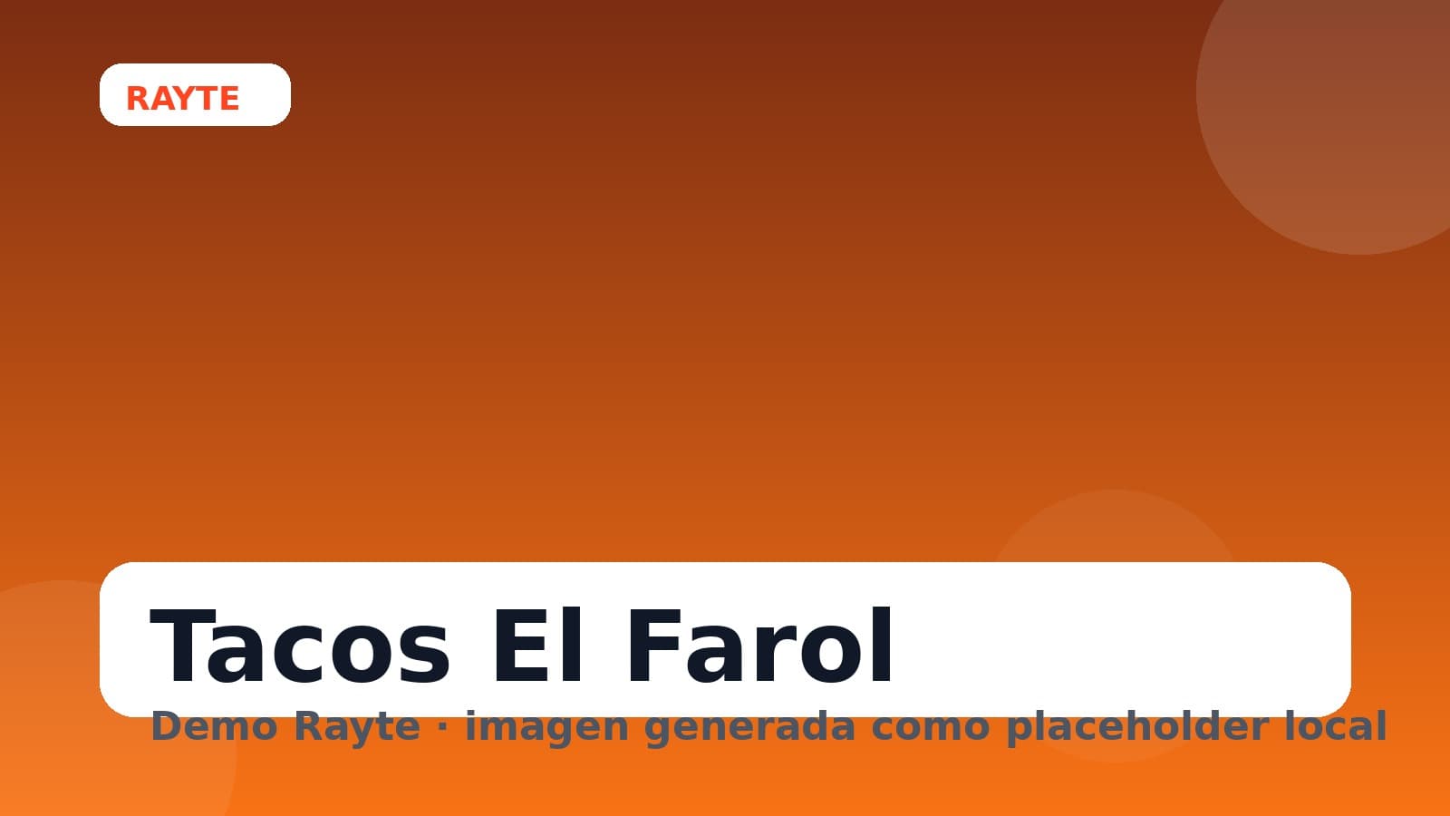 Tacos El Farol